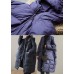 Black warm Duck Down Winter Coats Zip Up Winter