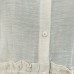 baggy off white Midi linen silk blended dresses Loose fitting casual dress fine tie waist long sleeve o neck baggy dresses